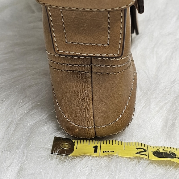 COACH Camel Soho Leather Shoulder Bag L056 8a05 with Scarf and Dustbag - Picture 8 of 16